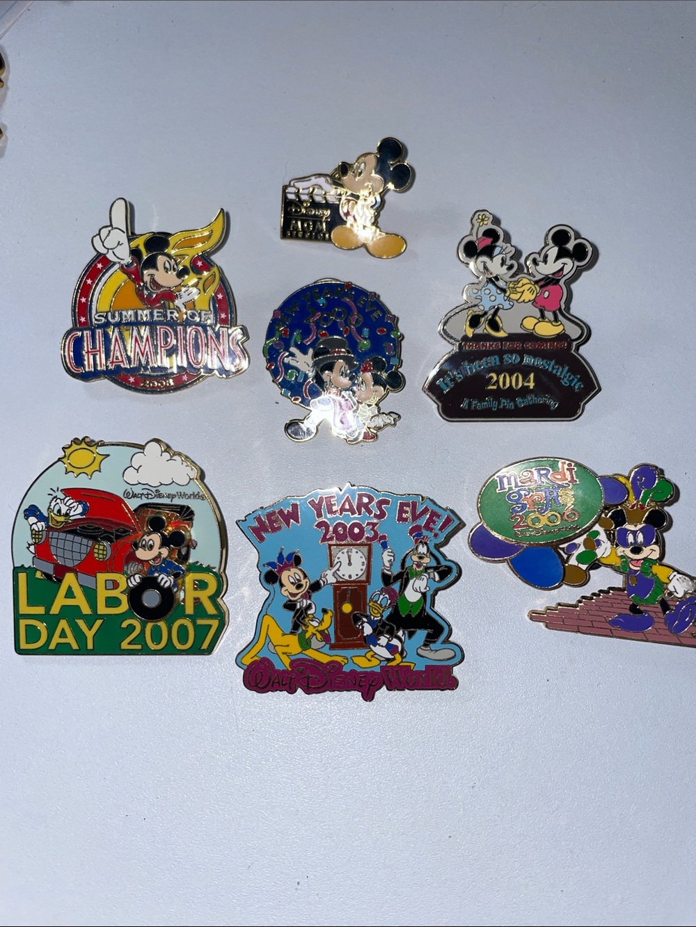 Disney pins $8 each!